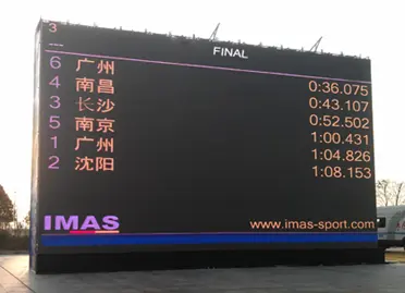 LED screen (Fixed installation)